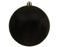 5.5" Black Shatterproof Ornament