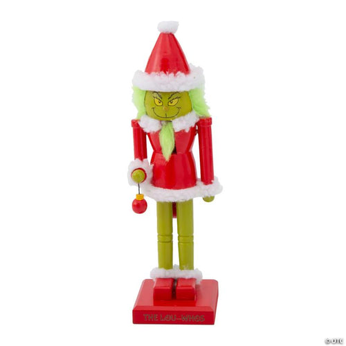 10" Personalized Dr. Seuss™ The Grinch Nutcracker Decoration