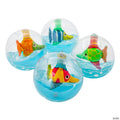 11" Inflatable Tropical Fish & Waves Medium Beach Balls - 12 Pc.