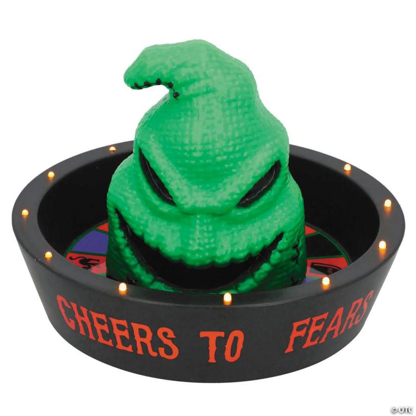 12" Light-Up The Nightmare Before Christmas™ Oogie Boogie Candy Bowl
