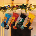 12" x 18" Harry Potter™ Houses of Hogwarts Polyester Satin Christmas Stockings – 4 Pc.