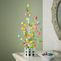 12" x 21" Pastel Easter Egg Foam Tree Decoration
