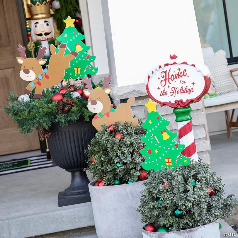 13 1/2" x 42 1/2" Outdoor Home for the Holidays LED Sign