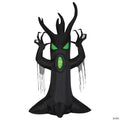 144" Airblown Inflatable Giant Scary Tree with LEDs Halloween Yard Decoration