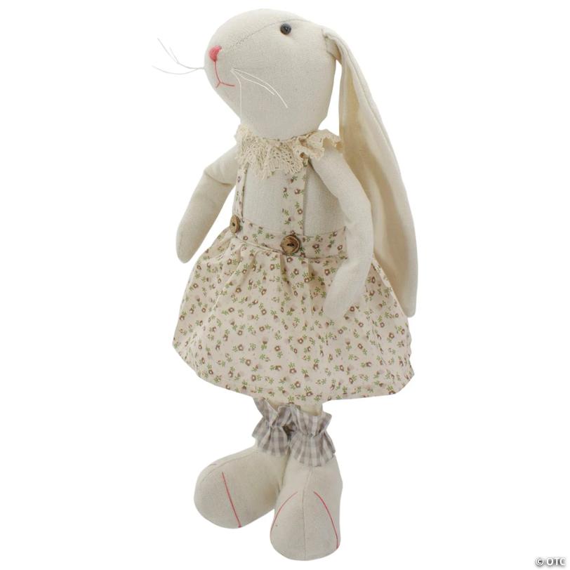 14.5" Girl Easter Bunny Figure