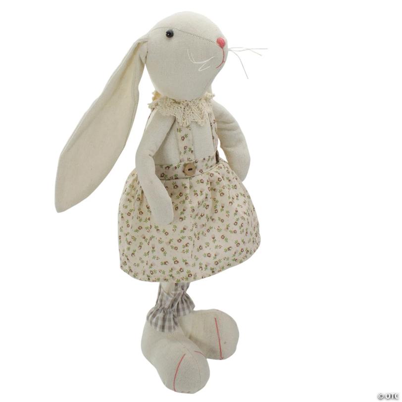 14.5" Girl Easter Bunny Figure