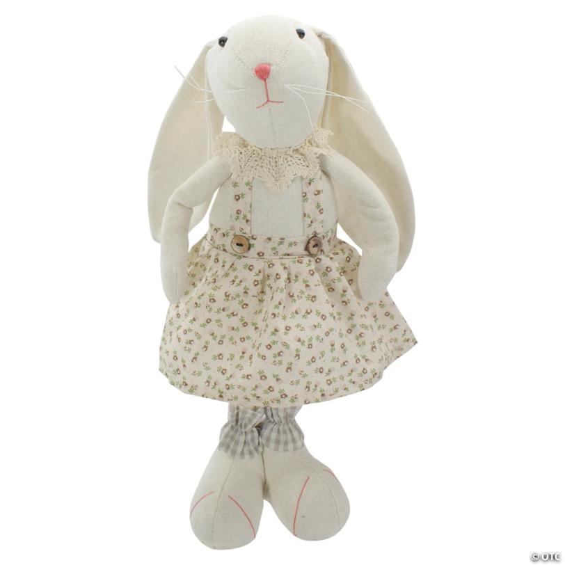 14.5" Girl Easter Bunny Figure