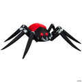 14 Ft. 6" Airblown® Blowup Inflatable Black & Red Spider with Fire & Ice™ Projection Halloween Outdoor Yard Decoration