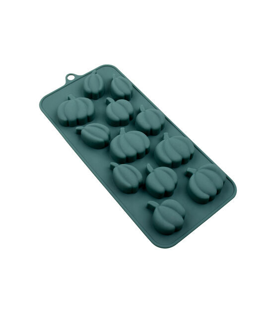 Fall Pumpkin 12pc Candy Mold for Chocolate Melts, Ice, Treats
