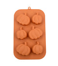 Fall Pumpkin 6pc Treat Mold Candy Cupcakes