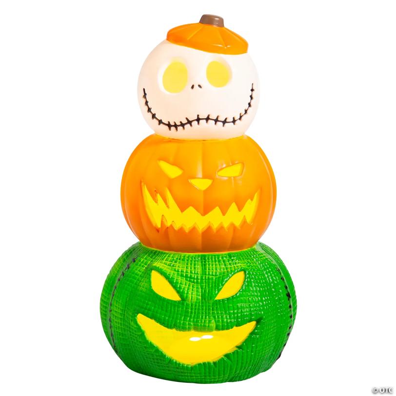 18 1/2" The Nightmare Before Christmas™ Light-Up Jack & Oogie Boogie Decoration