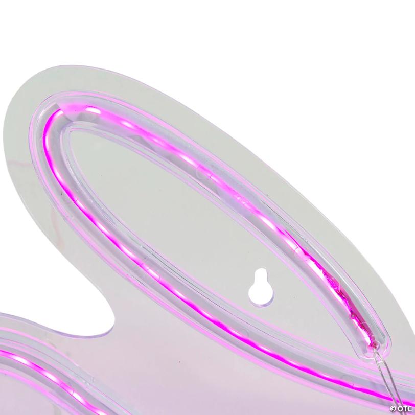18" Pink LED 'Love' Neon Valentine's Day Wall Sign