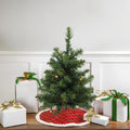 18" Pre-Lit Medium Canadian Pine Artificial Christmas Tree - Clear LED Lights
