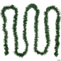 18' Proper 3" Pre-Lit Pine Two-tone Artificial Christmas Garland  Multicolor Lights