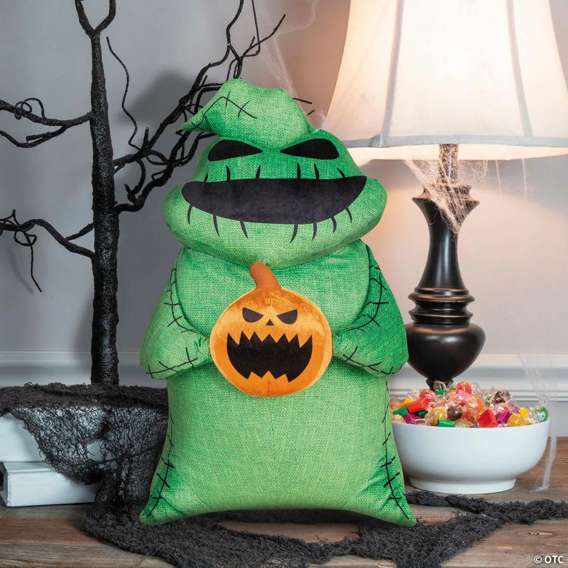 18" The Nightmare Before Christmas™ Oogie Boogie with Jack-O'-Lantern Halloween Decoration