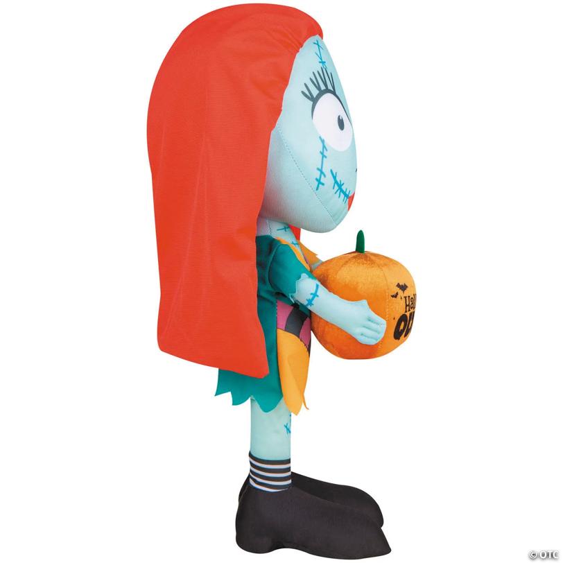 18" The Nightmare Before Christmas™ Sally with Halloween Queen Pumpkin Decoration