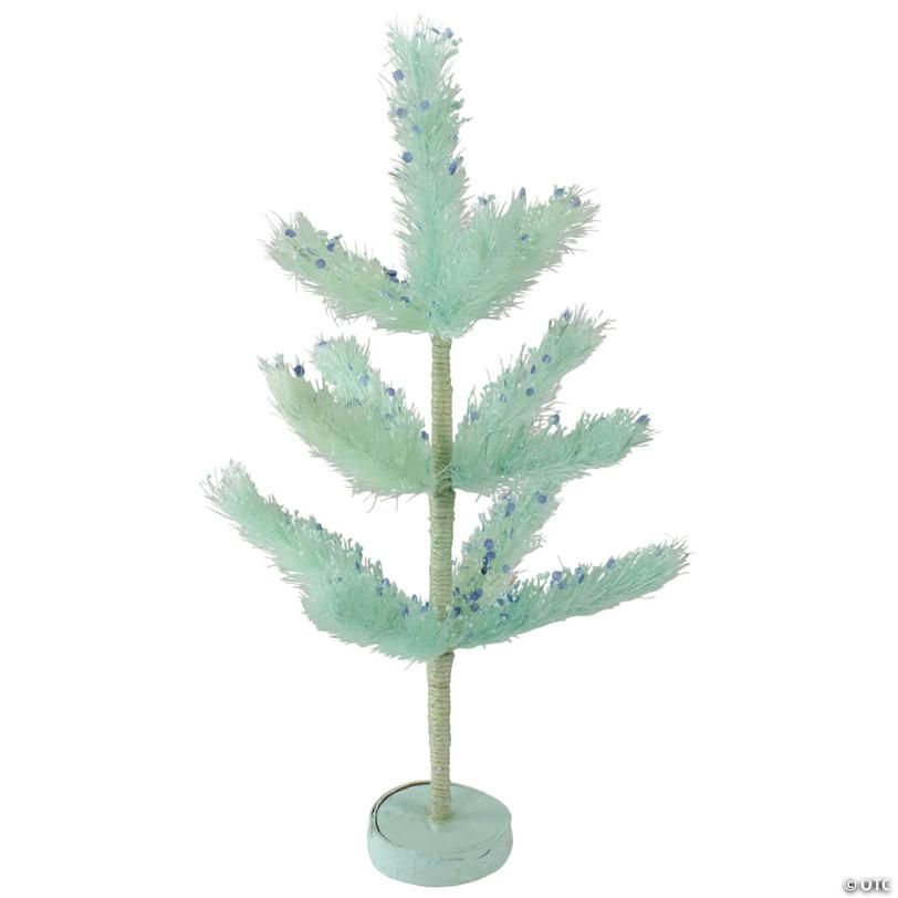19" Pastel Green Pine Artificial Easter Tree - Unlit