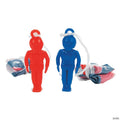 1 1/2" Bulk 48 Pc. Mini Bright Color Patriotic Paratroopers