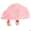 1 1/2" Bulk 48 Pc. Pink Pig Plastic Paratroopers with Pink Parachute