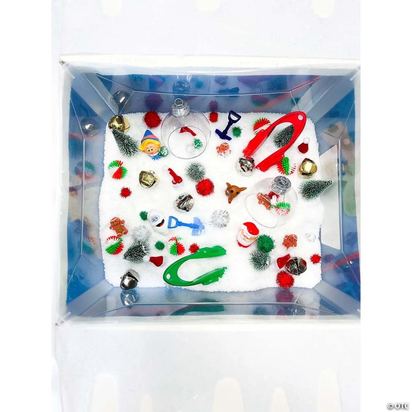 1 1/4" Mini Holiday Red, Green & White Vinyl Porcupine Balls - 36 Pc.
