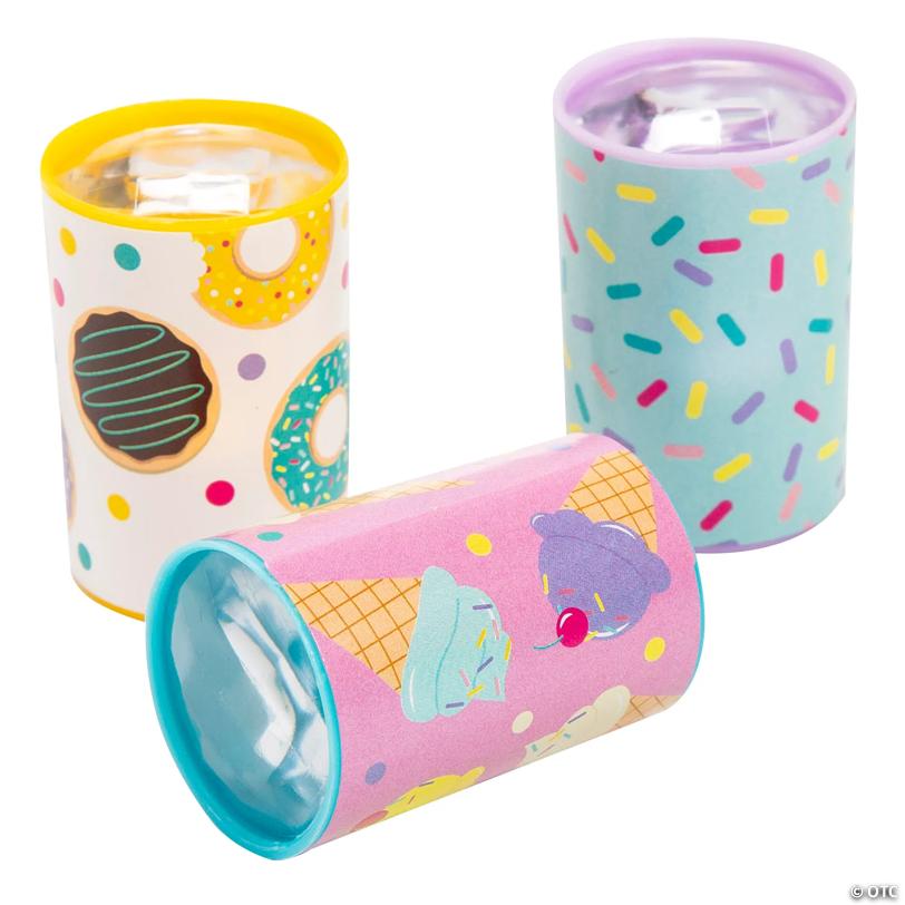 1 3/4" Bulk 48 Pc. Mini Sweet Treats Ice Cream, Donuts & Sprinkles Prisms