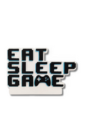 2.5" Eat Sleep Game Customizable Ornament