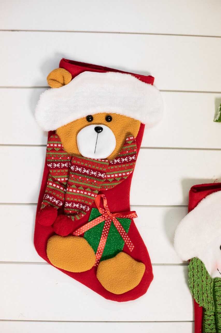 20” Snowman and Bear Stocking