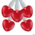 20-Count Red LED Mini Hearts Valentine's Day Lights - 4.75ft  White Wire