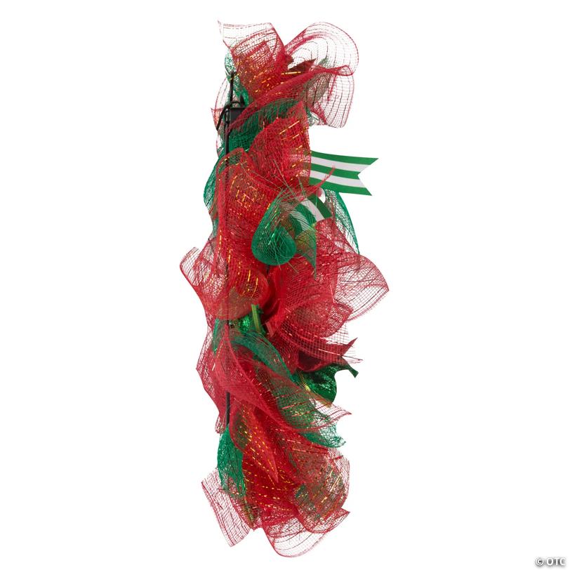 22" EmoteGlow™ Dr. Seuss™ The Grinch Musical Wreath Lighted Christmas Decoration