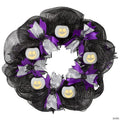 22" Emoteglow™ Jack Skellington Musical Lighted Wreath Decoration