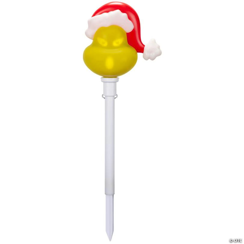 22" Lightshow EmoteGlow™ Dr. Seuss™ The Grinch Pathway Yard Stakes - 3 Pc.