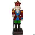 22" Red and Blue Nutcracker Soldier Christmas Decoration