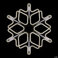 23.25" Cascading Lighted Snowflake Outdoor Christmas Decoration