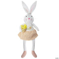 24" Girl Bunny Rabbit Easter and Spring Table Top Figure