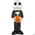 24" Light-Up The Nightmare Before Christmas™ Jack Skellington with Pumpkin Blow Mold Plastic Outdoor Decoration