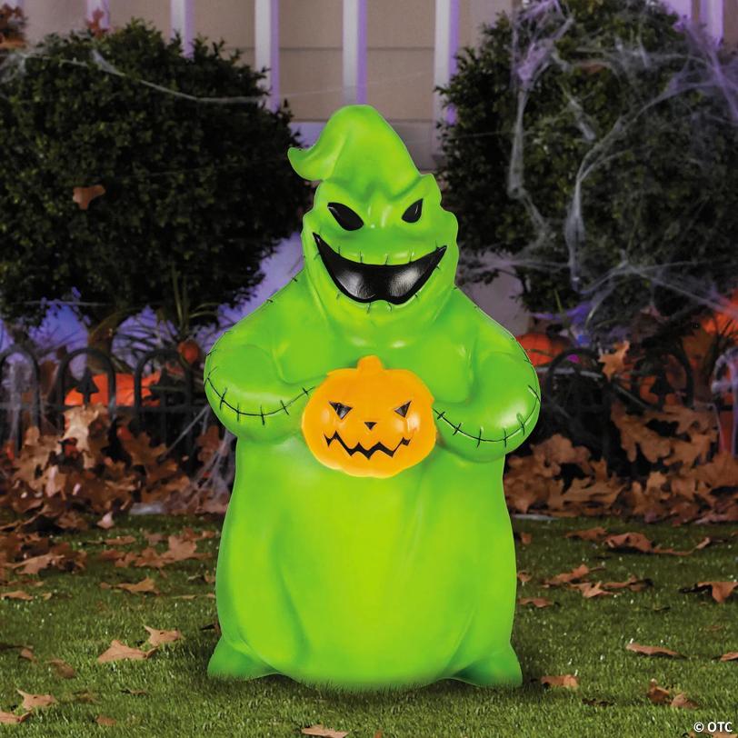 24" Light-Up The Nightmare Before Christmas™ Oogie Boogie Blow Mold Plastic Outdoor Decoration