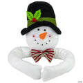 25" Plush Snowman Christmas Tree Topper  Unlit