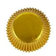 Wilton Standard Baking Cup ,Yellow FOIL paper cups, 24ct