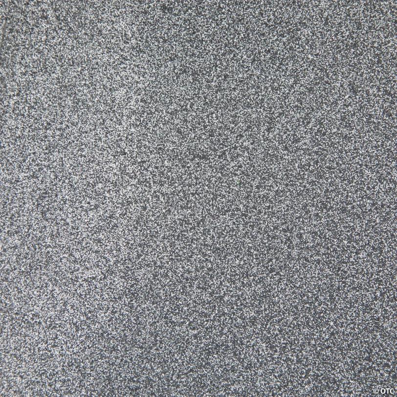 27" Shiny Silver Fabric HeProperagonal Christmas Tree Collar