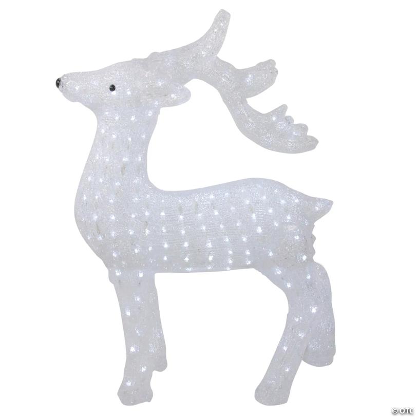 28.5" LED Lighted Commercial Grade Reindeer Christmas Decor