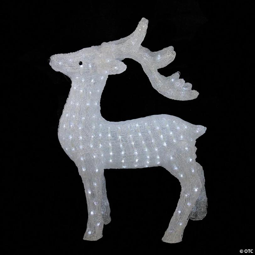 28.5" LED Lighted Commercial Grade Reindeer Christmas Decor