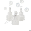2 3/4" Mini Wedding Cake-Shaped Plastic Bubble Bottles – 24 Pc.