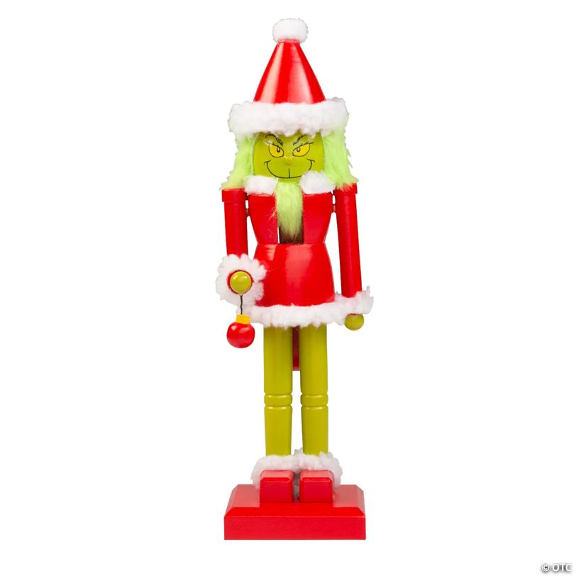 2 3/4" x 10" Dr. Seuss™ The Grinch Nutcracker Christmas Decoration