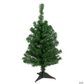 2' Medium Two-Tone Mixed Green Pine Artificial Christmas Tree - Unlit