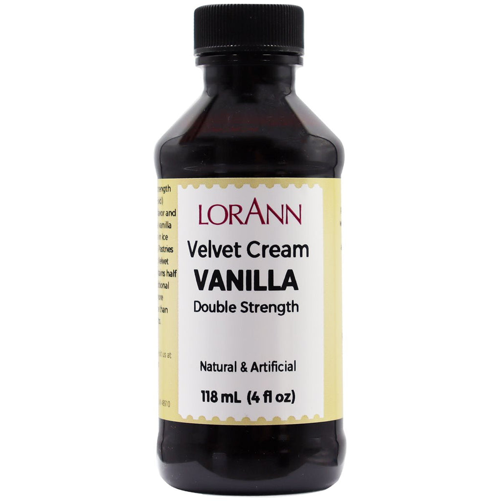 LorAnn Velvet Cream Vanilla Double Strength, 4 oz