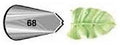 Wilton #68 Leaf Cake Decorating Tip