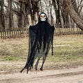 32 1/4" x 47 1/4" Hanging Sonic Skeleton Reaper Halloween Decoration