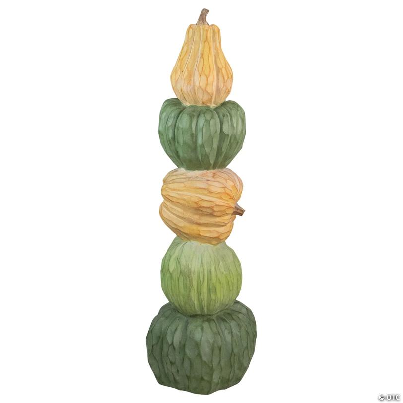 3.5' Five Tiered Stacked Pumpkins Thanksgiving Decor