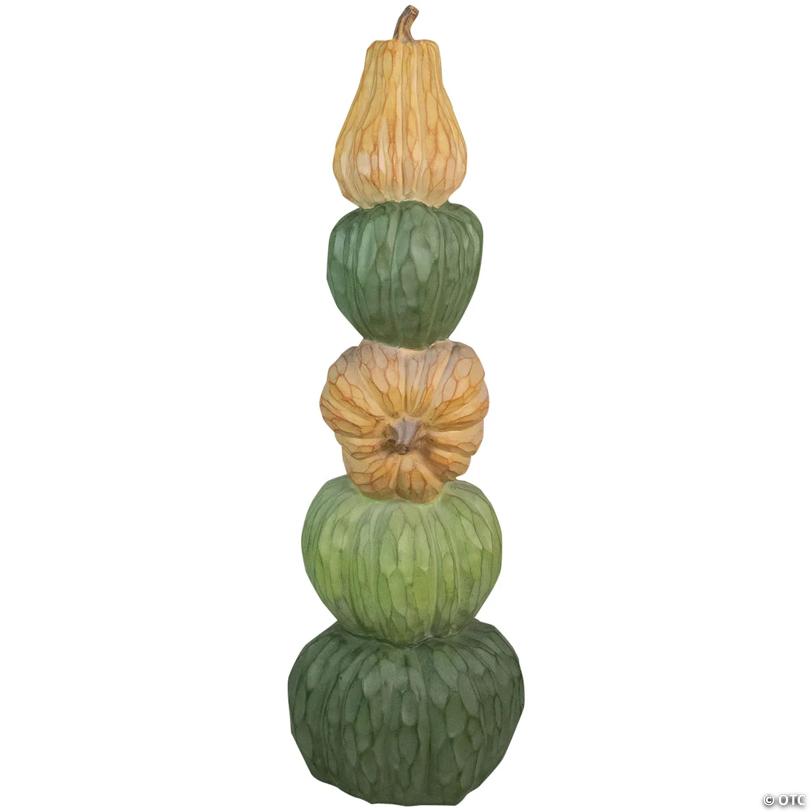 3.5' Five Tiered Stacked Pumpkins Thanksgiving Decor