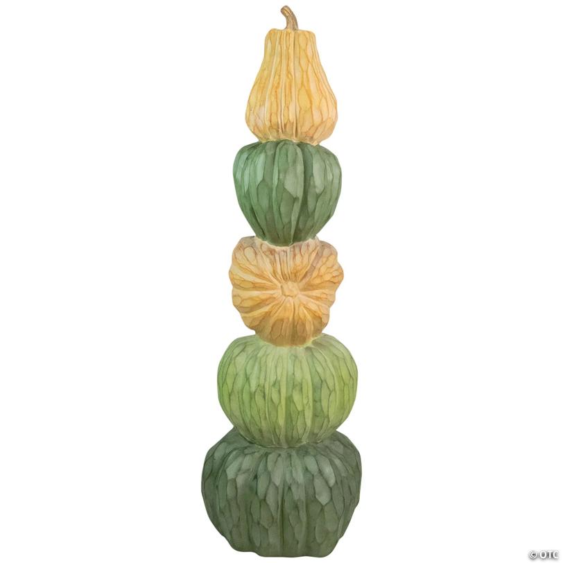 3.5' Five Tiered Stacked Pumpkins Thanksgiving Decor